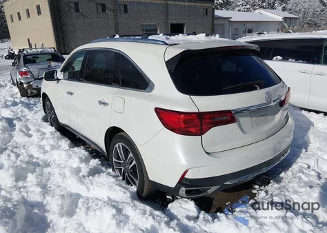 2017 Acura Mdx Advance Package из США, поврежденный, VIN 5FRYD4H86HB020368